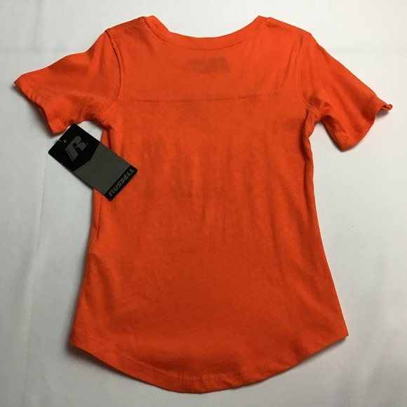 Florida A&M University Girls Orange FAMU Rattlers Short Sleeved Shirt - Picture 5 of 5